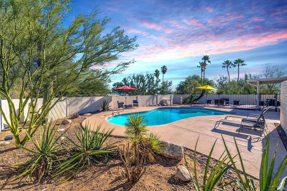 Serene Desert Escape with Pool & Grill, Sleeps 8